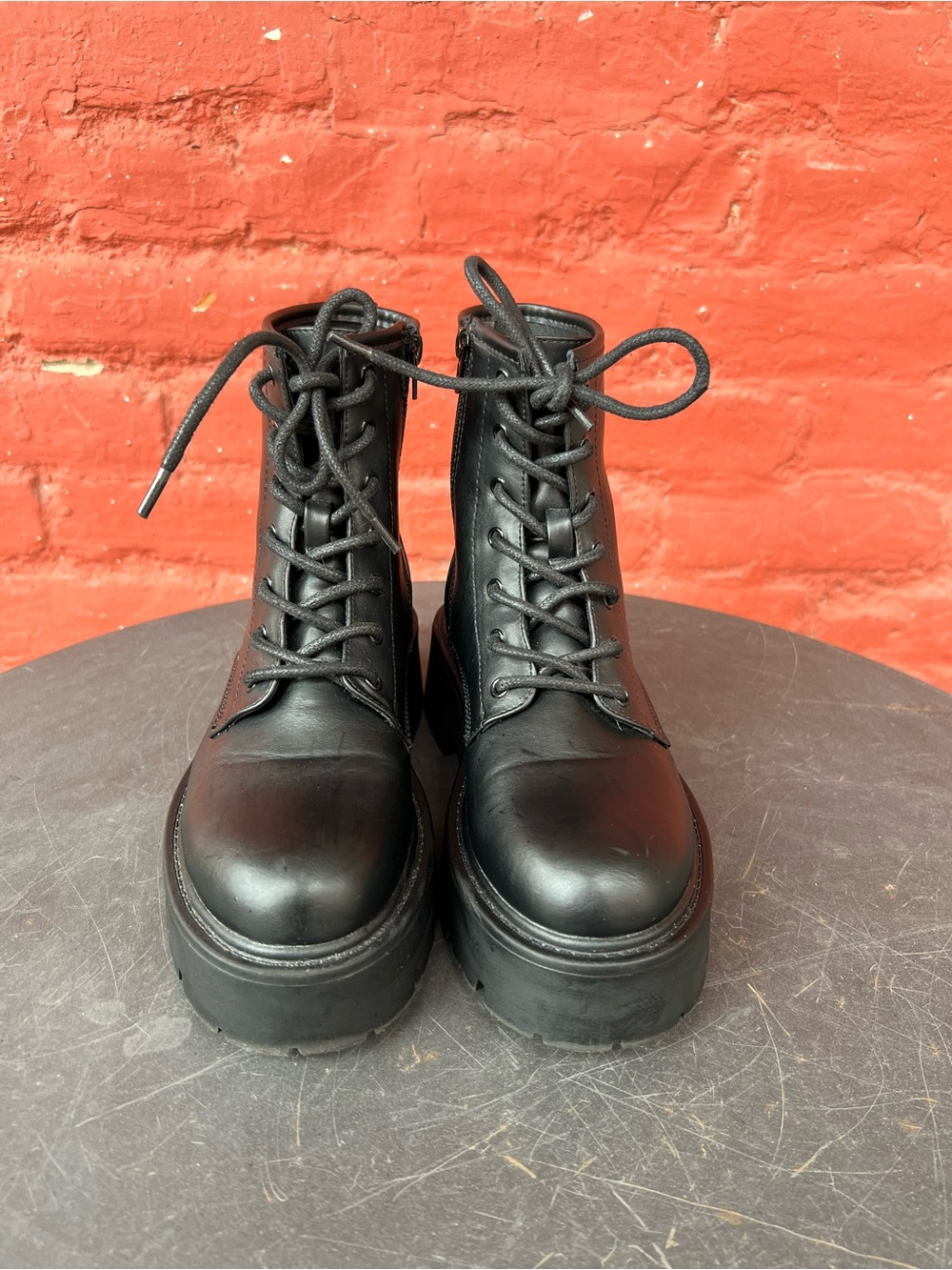 Steve Madden “Buffy” Combat Boots, size 7.5